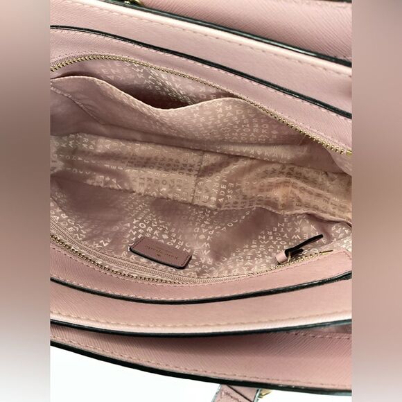 Kate Spade Mauve Satchel with Gold Accents - Picture 15 of 15